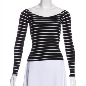 Reformation stripe top
